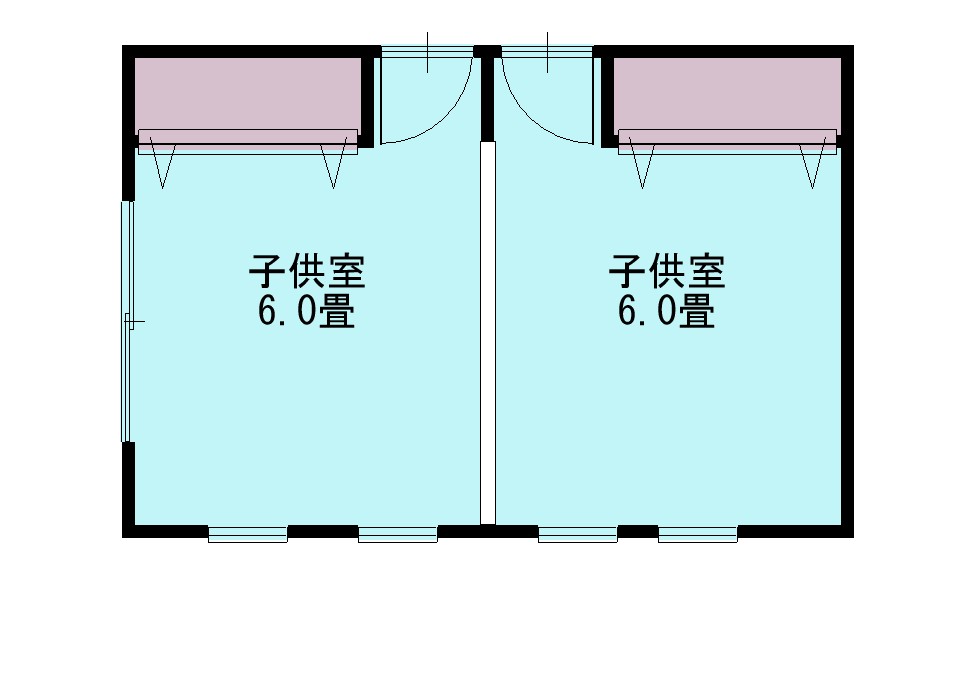 子供部屋の間取り